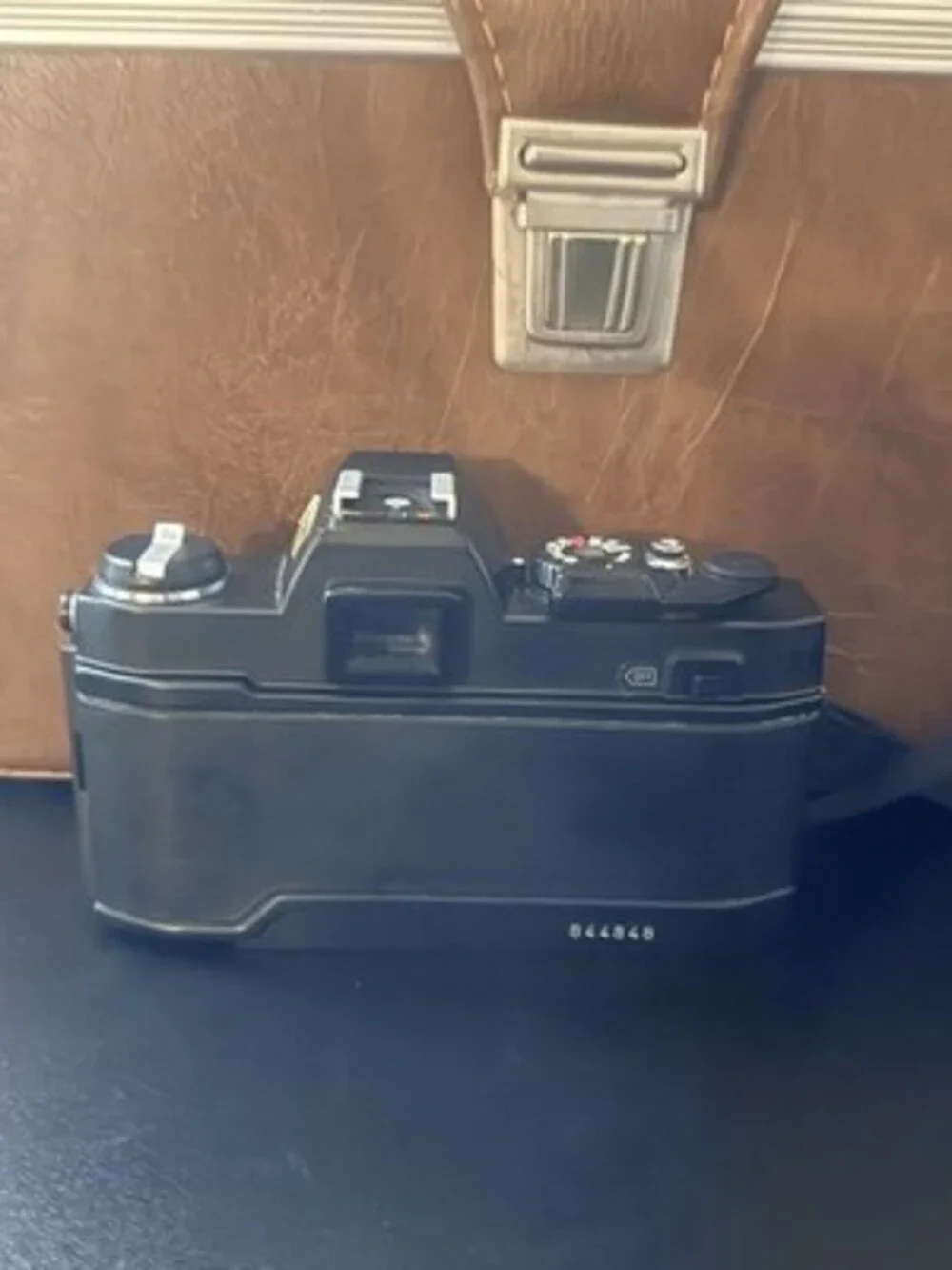 Konica Autoreflex TC 35mm SLR Film Camera Kit w/ 28-70mm Lens, Flash & Case